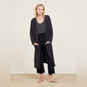 NWT Barefoot Dreams LUXE High Slit Cozy Chic Cardigan